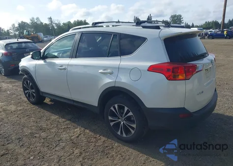 2015 Toyota Rav4 Limited from USA, damaged, VIN 2T3DFREV0FW401495
